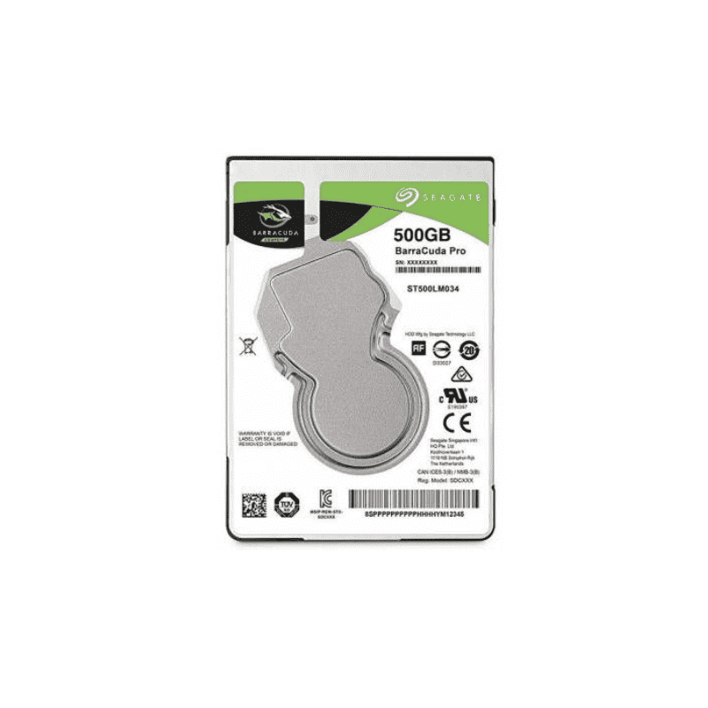 2.5" 500GB Sata Hard drive (Second-Hand) Refurbished