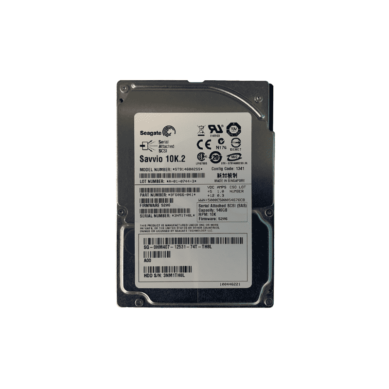 Seagate Seagate 146GB 2.5” SAS HDD 9F6066-041 (Second-Hand Refurbished