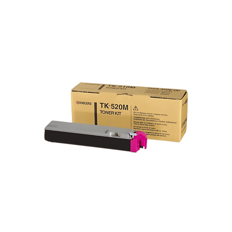 Kyocera Kyocera TK-520M Magenta Toner Kit (Opened, Unused) Refurbished