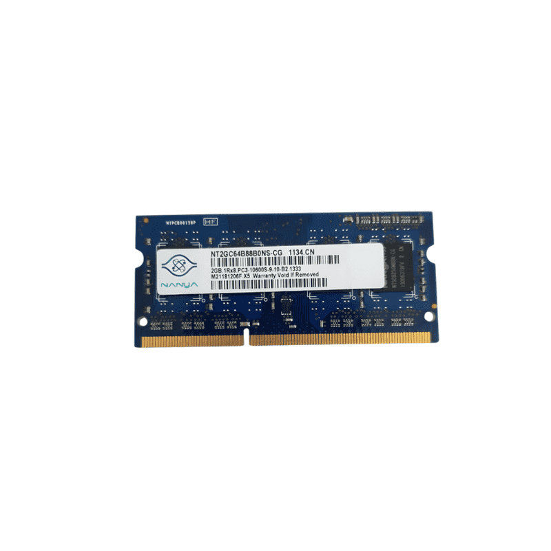 Nanya Nanya 2GB DDR3 10600S SODIMM RAM (Second-Hand) Refurbished
