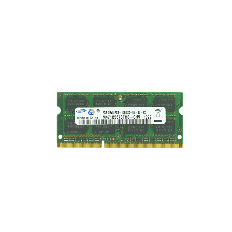 Samsung Samsung 2GB DDR3 10600S SODIMM RAM (Second-Hand) Refurbished