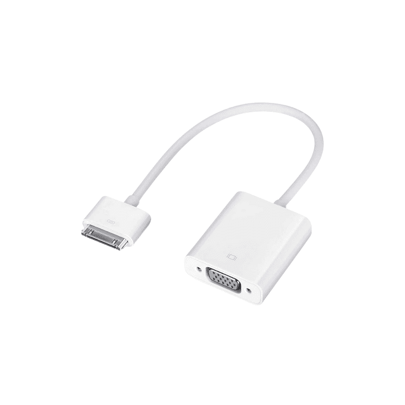 Apple Apple 30-PIN to VGA Adapter (Sealed, Unused) Refurbished