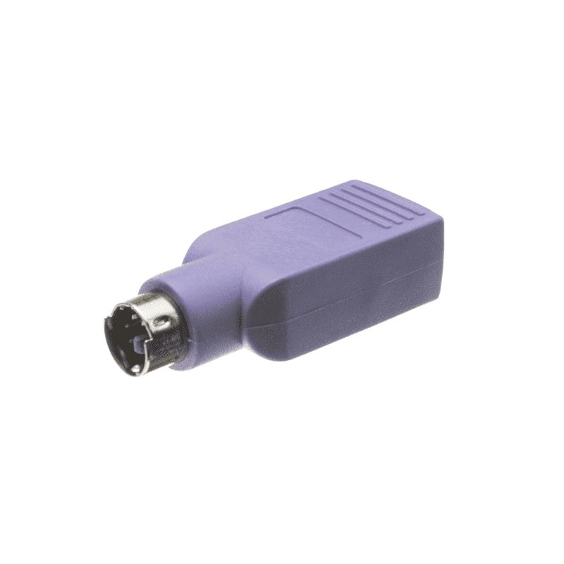 Logitech Logitech USB Female to PS/2 Male Keyboard Adapter  Refurbished