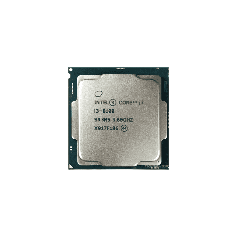 Intel Intel Core i3-8100 Processor (Second-Hand) Refurbished