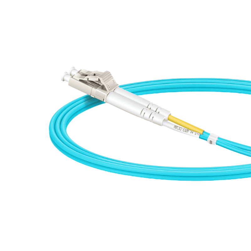 Fiber FS OM3LCDX Multimode Fiber Patch Cable 2m (Sealed, Refurbished