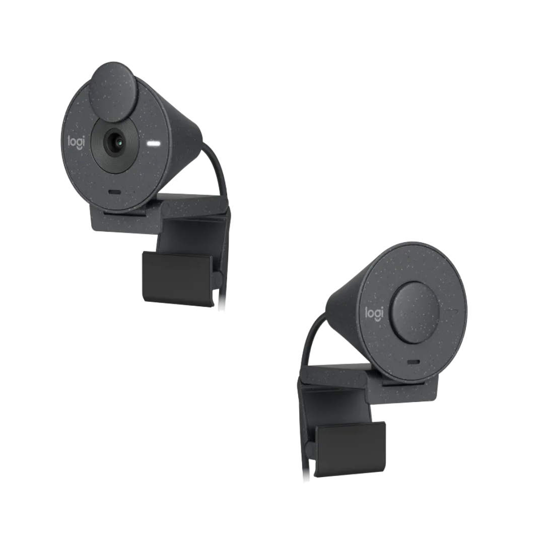 Logitech Brio 300 1080P Webcam - Gold Choice
