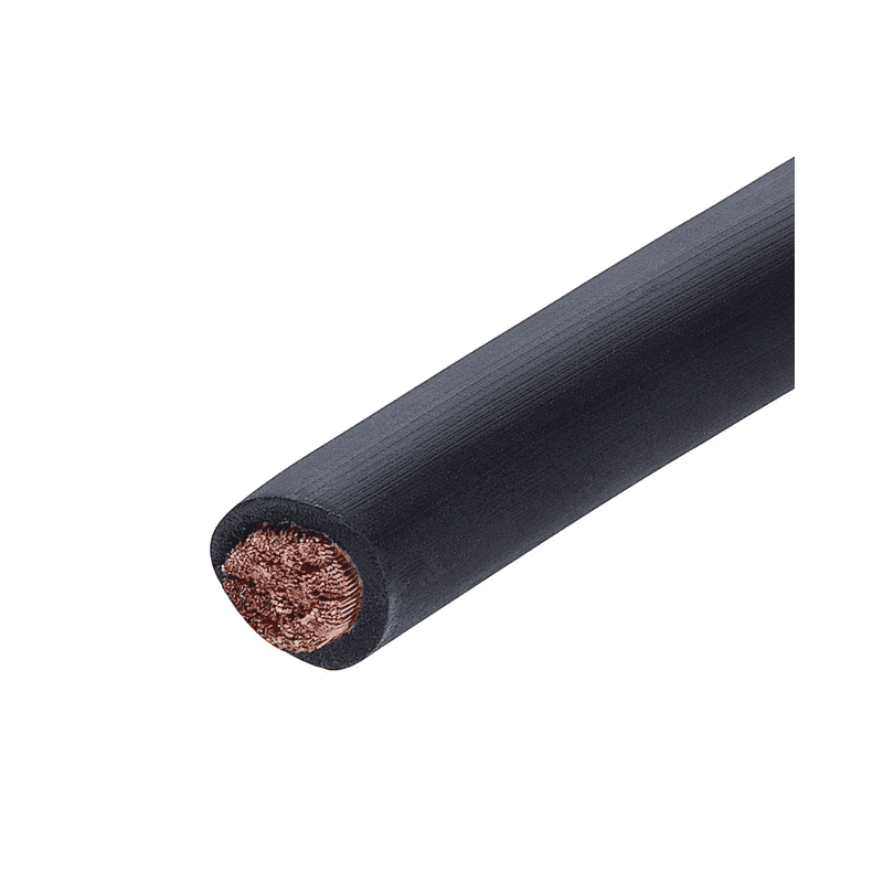 1m x 25mm² Black Welding Cable (Second-Hand) Refurbished