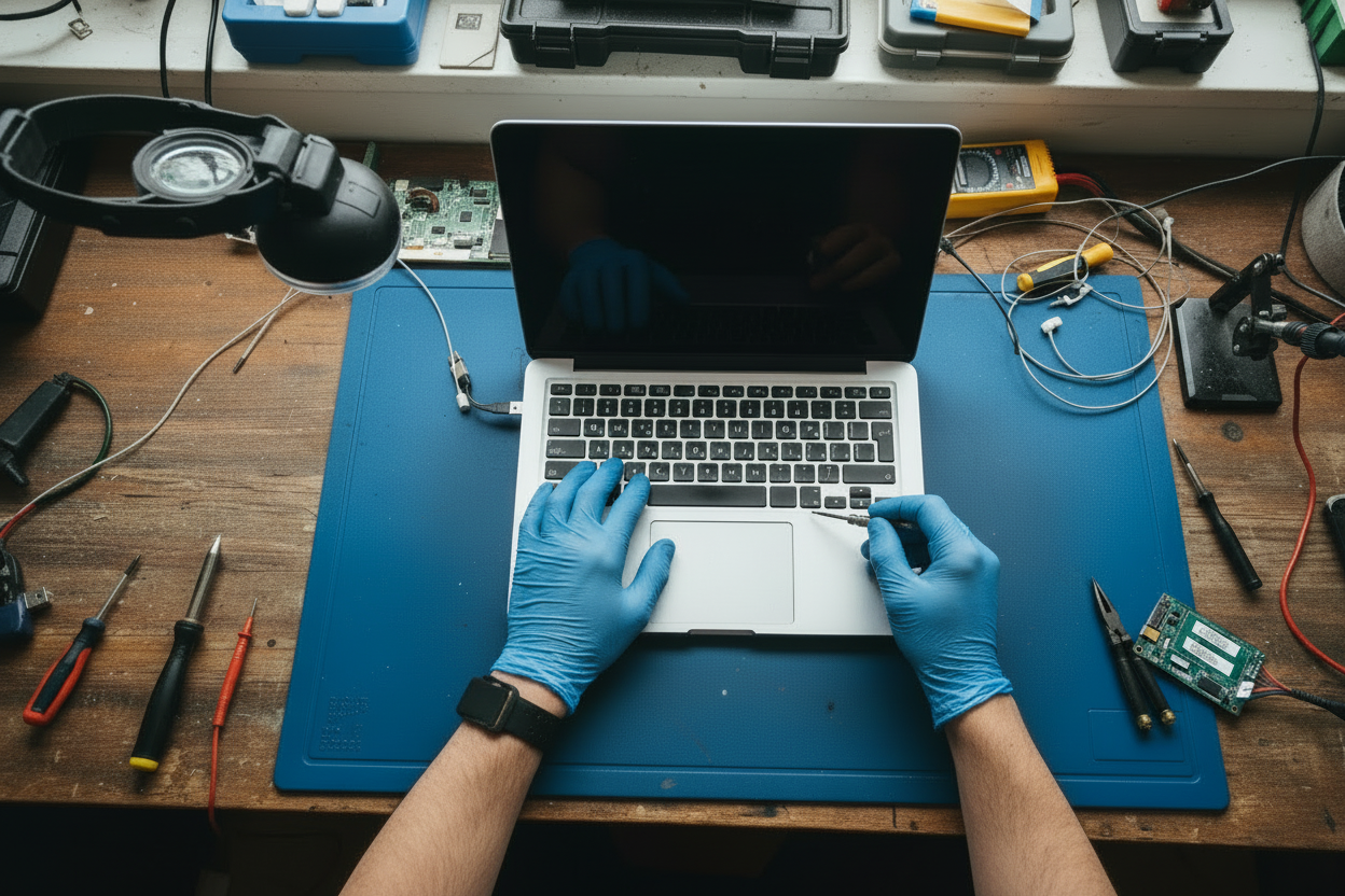 About This Item - MacBook Anti-Static Gloves