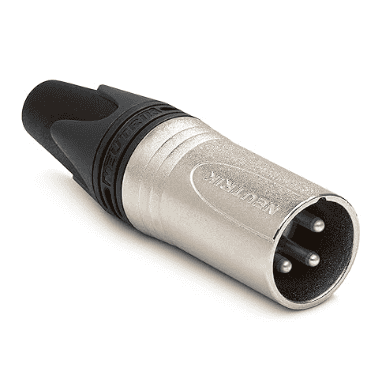 Neutrik NC3MXX 3-Pin XLRM Cable Connector (Sealed, Unus Refurbished