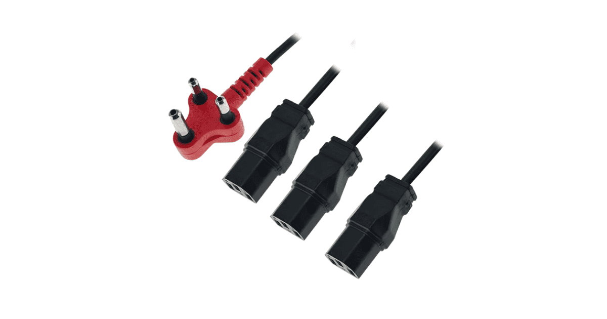 Triple Kettle Plug Power Cable (Second-Hand) Refurbished